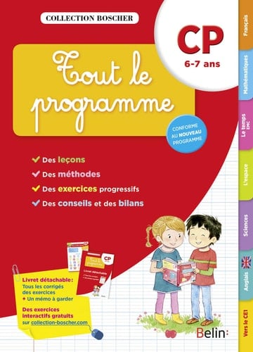 Tout le programme CP 6-7 ans