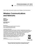 APOC 2003 Asia-Pacific Optical and Wireless Communications : Wireless Communications and Networks : 4-6 November 2003, Wuhan, China