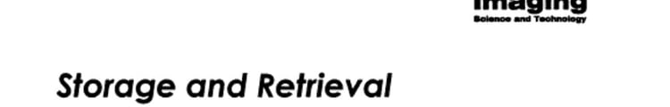 Storage and Retrieval Methods and Applications for Multimedia 2004 20-22 January 2004, San Jose, California, USA