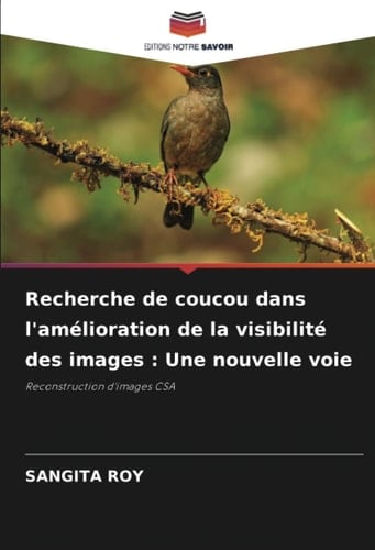 Recherche de coucou dans l'amélioration de la visibilité des images : Une nouvelle voie: Reconstruction d'images CSA (French Edition)