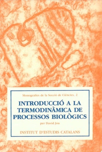 Introducció a la termodinàmica de processos biològics