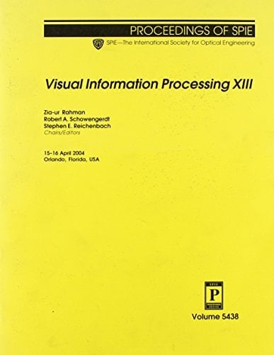 Visual Information Processing XIII 15-16 April, 2004, Orlando, Florida, USA