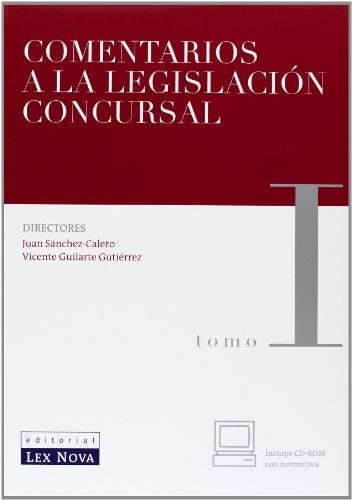 Comentarios a la legislación concursal