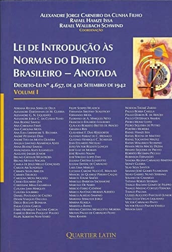 Lei de introdução às normas do direito Brasileiro anotada : Decreto-Lei No. 4.657, de 4 de Setembro de 1942