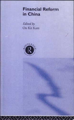 Financial Reform in China
