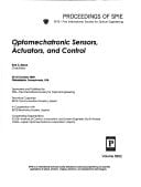 Optomechatronic Sensors, Actuators, And Control (Proceedings of Spie)