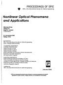 Nonlinear Optical Phenomena And Applications (Proceedings of Spie)