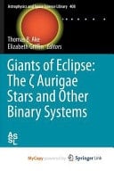 Giants of Eclipse The Aurigae Stars and Other Binary Systems