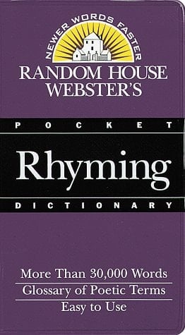 Random House Webster's Pocket Rhyming Dictionary