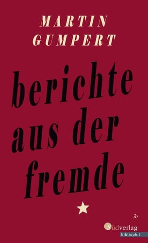 Berichte aus der Fremde New York 1937