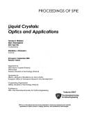 Liquid Crystals: Optics and Applications (Proceedings of Spie)