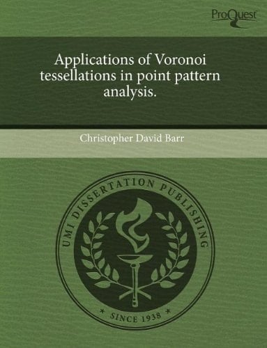 Applications of Voronoi tessellations in point pattern analysis.