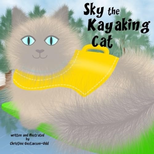 Sky the Kayaking Cat