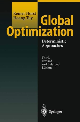 Global Optimization Deterministic Approaches