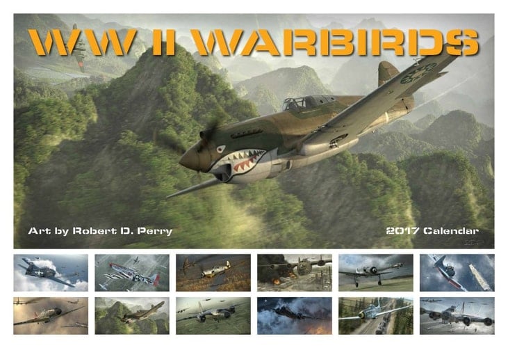 WWII Warbirds 2017 Calendar