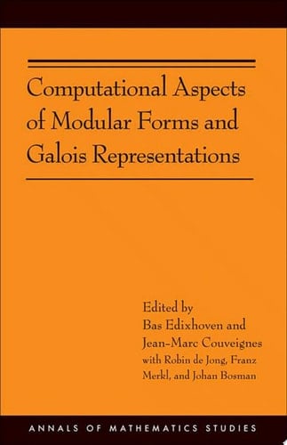 Computational Aspects of Modular Forms and Galois Representations How One Can Compute in Polynomial Time the Value of Ramanujan's Tau at a Prime