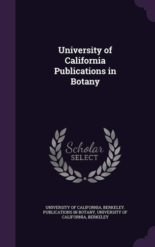 University of California Publications in Botany