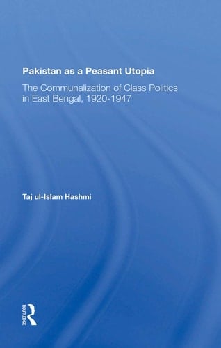 Pakistan As a Peasant Utopia