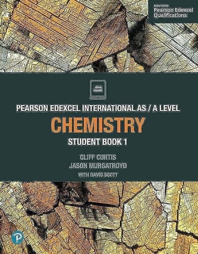 Pearson Edexcel International AS Level Chemistry Student Boo
