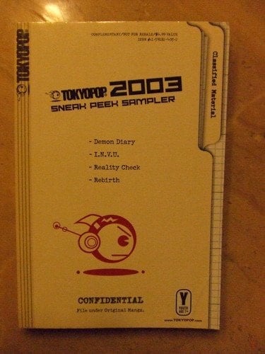 TOKYOPOP 2003 Sneak Peak Sampler