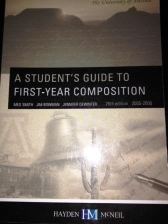 A Student's Guide to First-year Composition