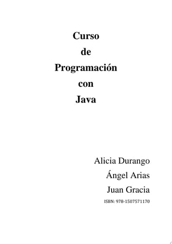 Curso de Programación Java