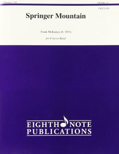 Springer Mountain Conductor Score & Parts