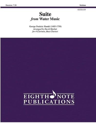 Suite from Water Music Score & Parts