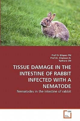 TISSUE DAMAGE IN THE INTESTINE OF RABBIT INFECTED WITH A NEMATODE: Nematodes in the intestine of rabbit