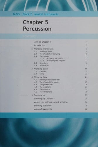 The Technology of Music Musical instruments 2. Block 2. 2