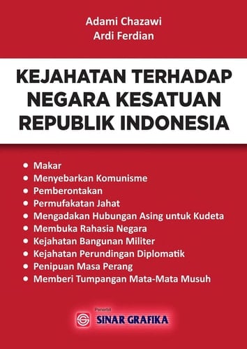 Kejahatan Terhadap Negara Kesatuan Republik Indonesia