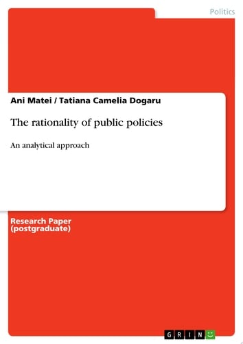 The rationality of public policies An analytical approach