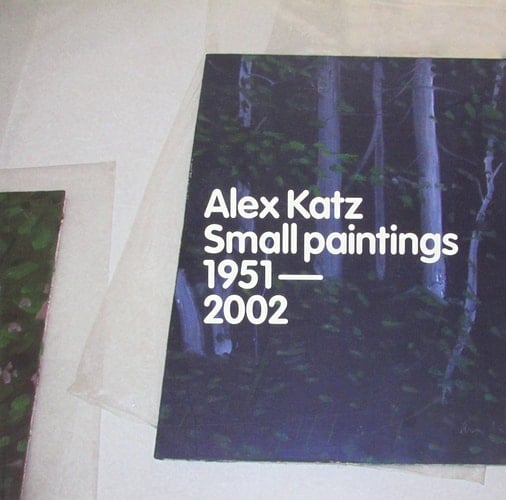 Alex Katz Small Paintings 1951-2002