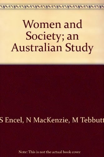 Women and society: An Australian study