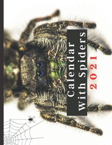Calendar With Spiders: Calendar 2021