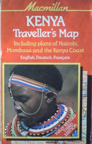 Kenya Traveller's Map