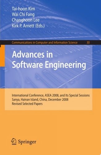 Advances in Software Engineering