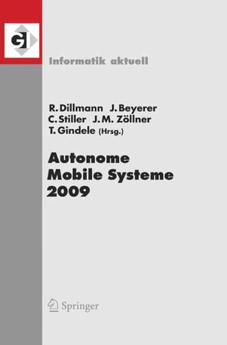 Autonome Mobile Systeme 2009 21. Fachgespräch Karlsruhe, 3./4. Dezember 2009