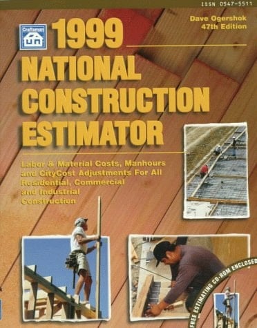 1999 National Construction Estimator