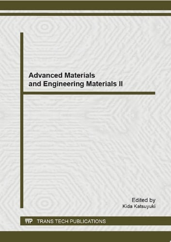 Advanced Materials and Engineering Materials II