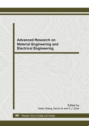 Advanced Research on Material Engineering and Electrical Engineering