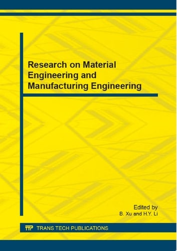 Research on Material Engineering and Manufacturing Engineering