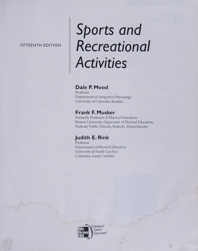 Sports and Recreational Activities