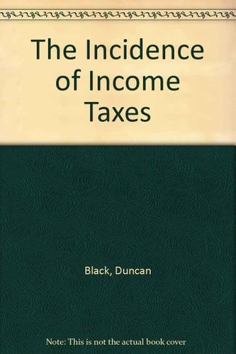 Incidence of Income Taxes