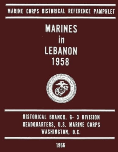 Marines in Lebanon 1958