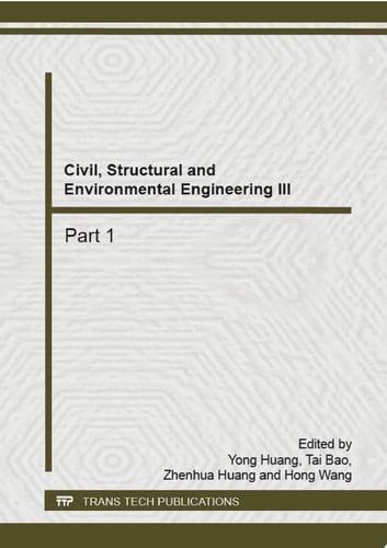 Civil, Structural and Environmental Engineering III