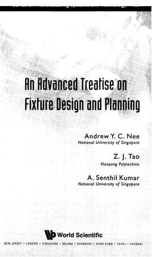 An Advanced Treatise on Fixture Design and Planning