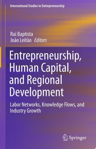 Entrepreneurship, Human Capital, and Regional Development