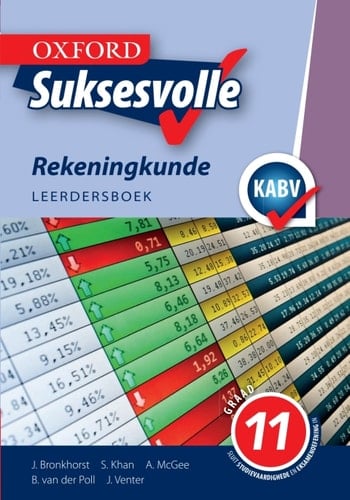 Oxford Suksesvolle Rekeningkunde Graad 11 Leerdersboek