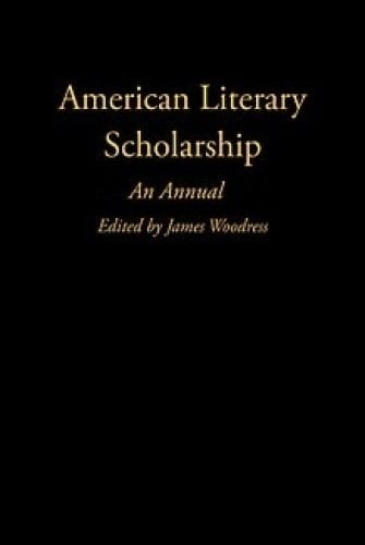 American Literary Scholarship An Annual : 1977